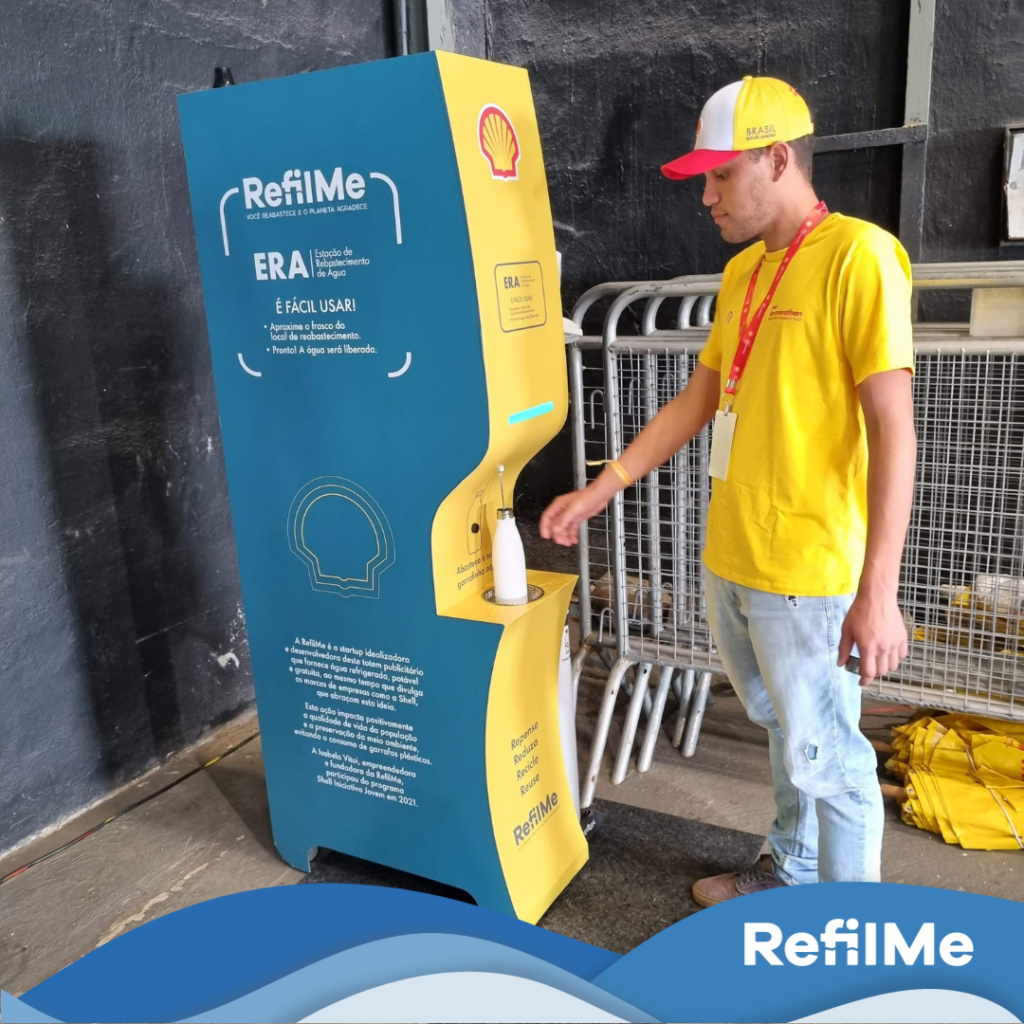 Water refill - RefilMe Brazil